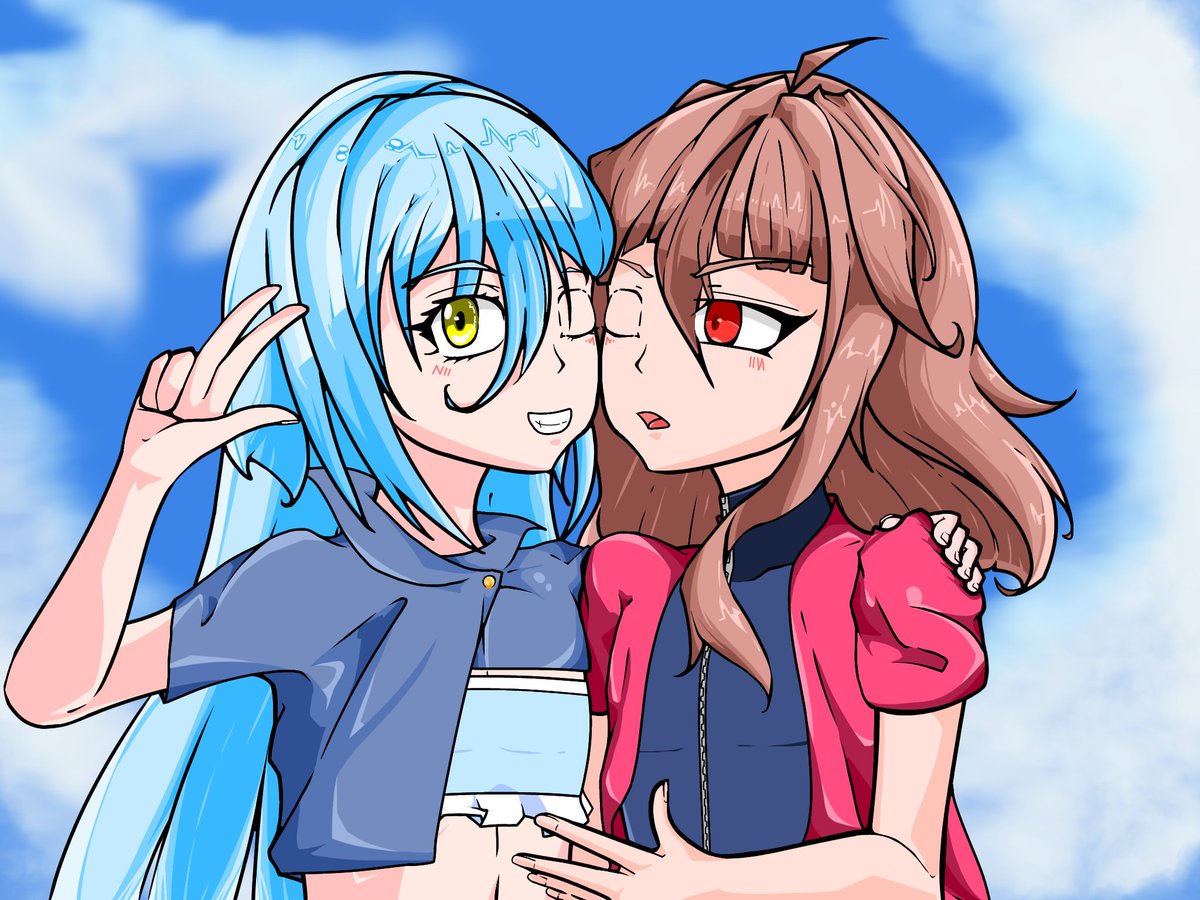 TophToy's tweet photo. Rimuru and Iggy https://t.co/sSZTgfL1CX