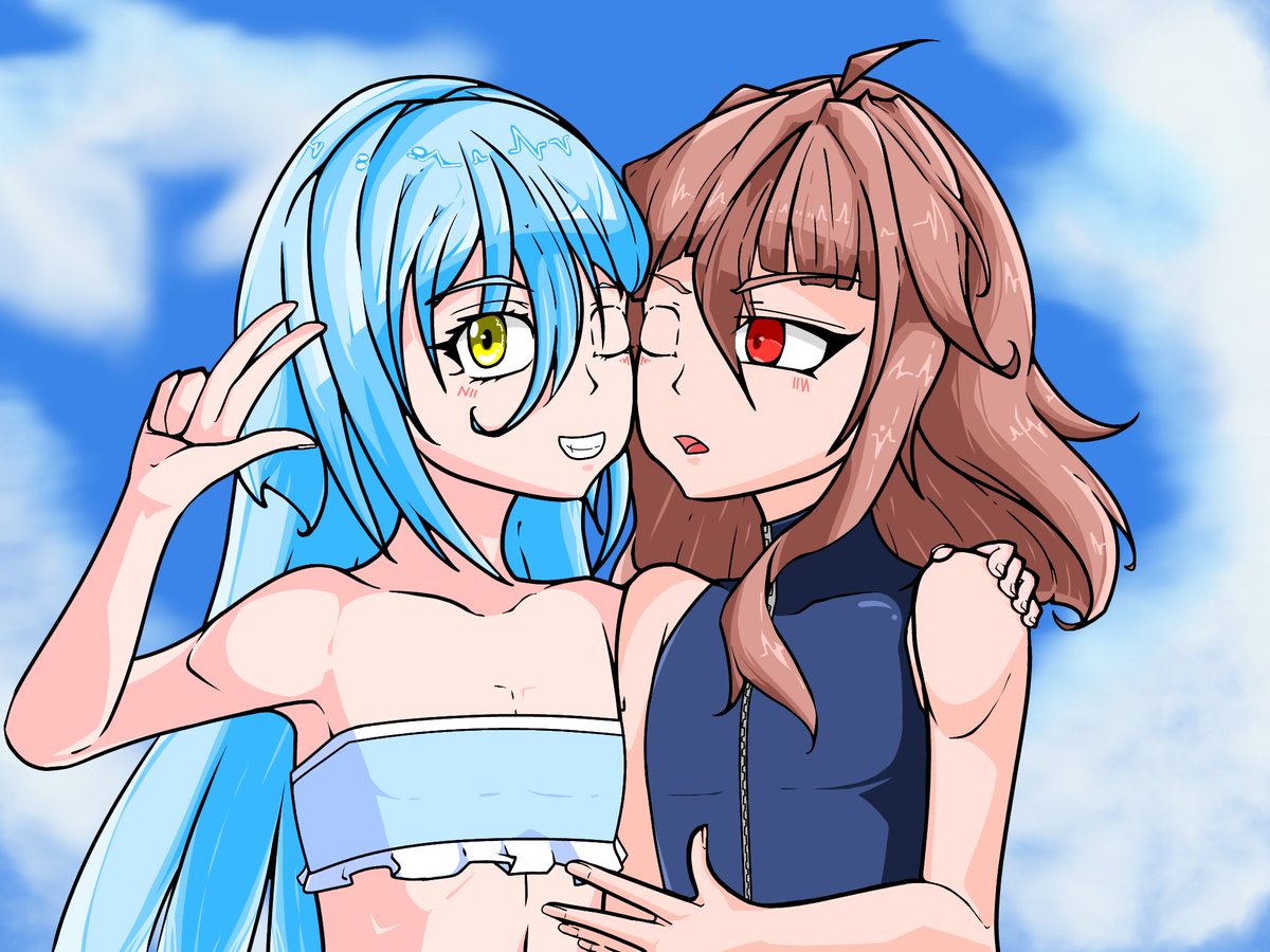TophToy's tweet photo. Rimuru and Iggy https://t.co/sSZTgfL1CX