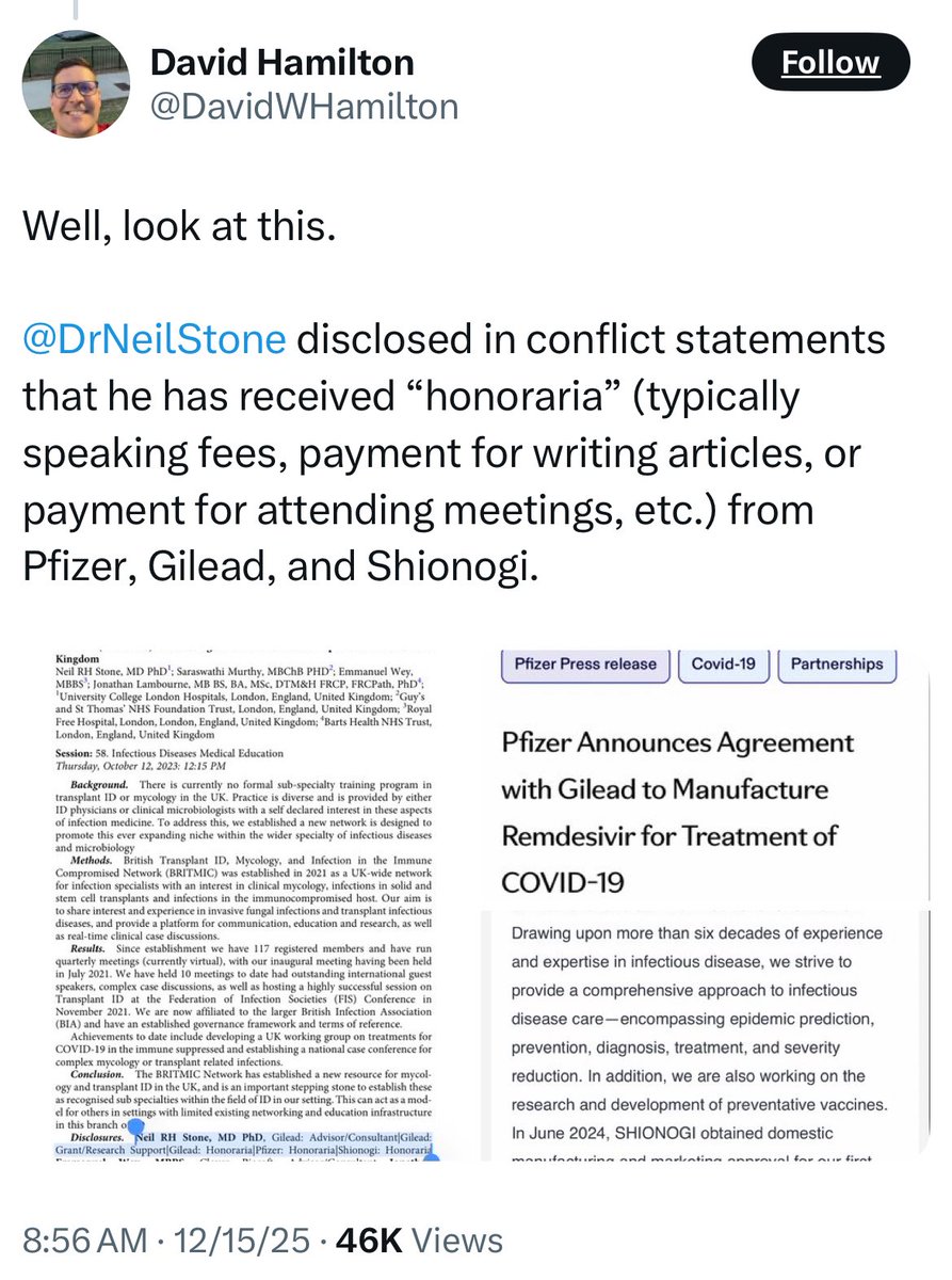 <a href="/DrNeilStone/">Neil Stone</a> You are bought and paid for by the pharmaceutical industry clown! 🤡 🤡🤡🤡🤡🤡🤡🤡🤡🤡🤡🤡🤡🤡🤡