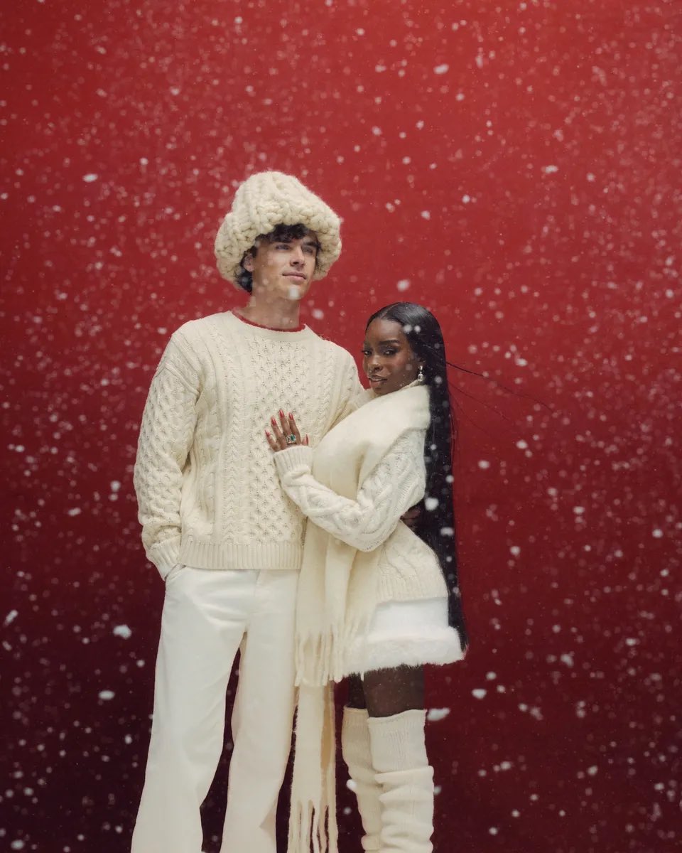 Olandria and Nic STUN in NEW Glamour Holiday Cover Shoot Pictures.