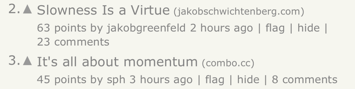 Duality of <a href="/hackernews/">Hacker News</a>