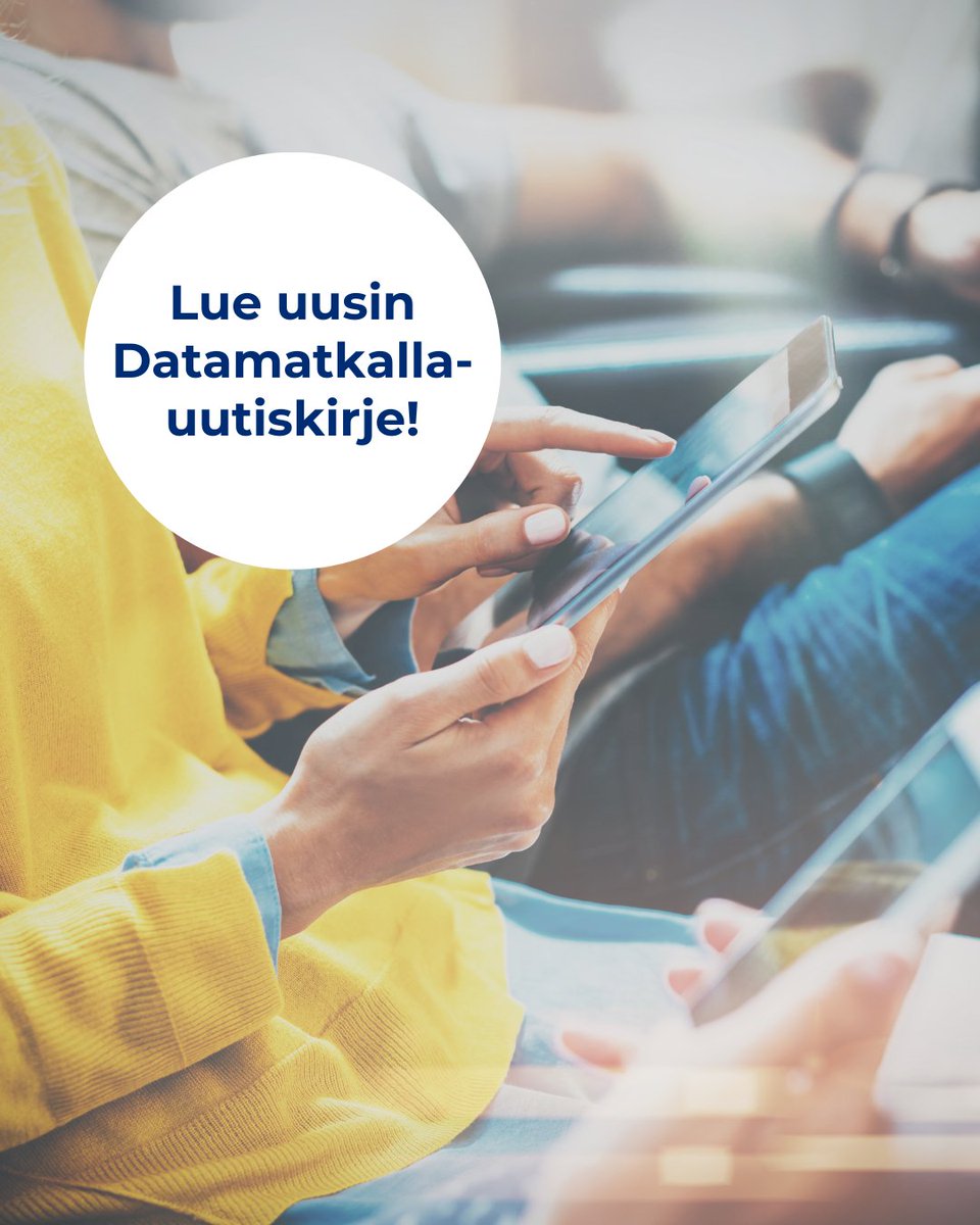 TraficomFinland's tweet photo. Lue tuore Datamatkalla-uutiskirjeemme: https://t.co/jYtYNf85in
Ryhdy tilaajaksi: https://t.co/zccrbEhE02
#Datatalous https://t.co/ieLz8uLlCj