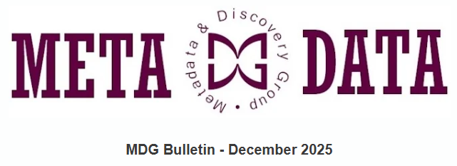CilipMDG's tweet photo. We've just hit send on the MDG Bulletin for December featuring a festive message from the Chair. 🎄☃️🎅 You can read the online version at: 
https://t.co/Pm04X1LazI
#metadata #cataloguing #news #events https://t.co/Jj4Y8B55Ak