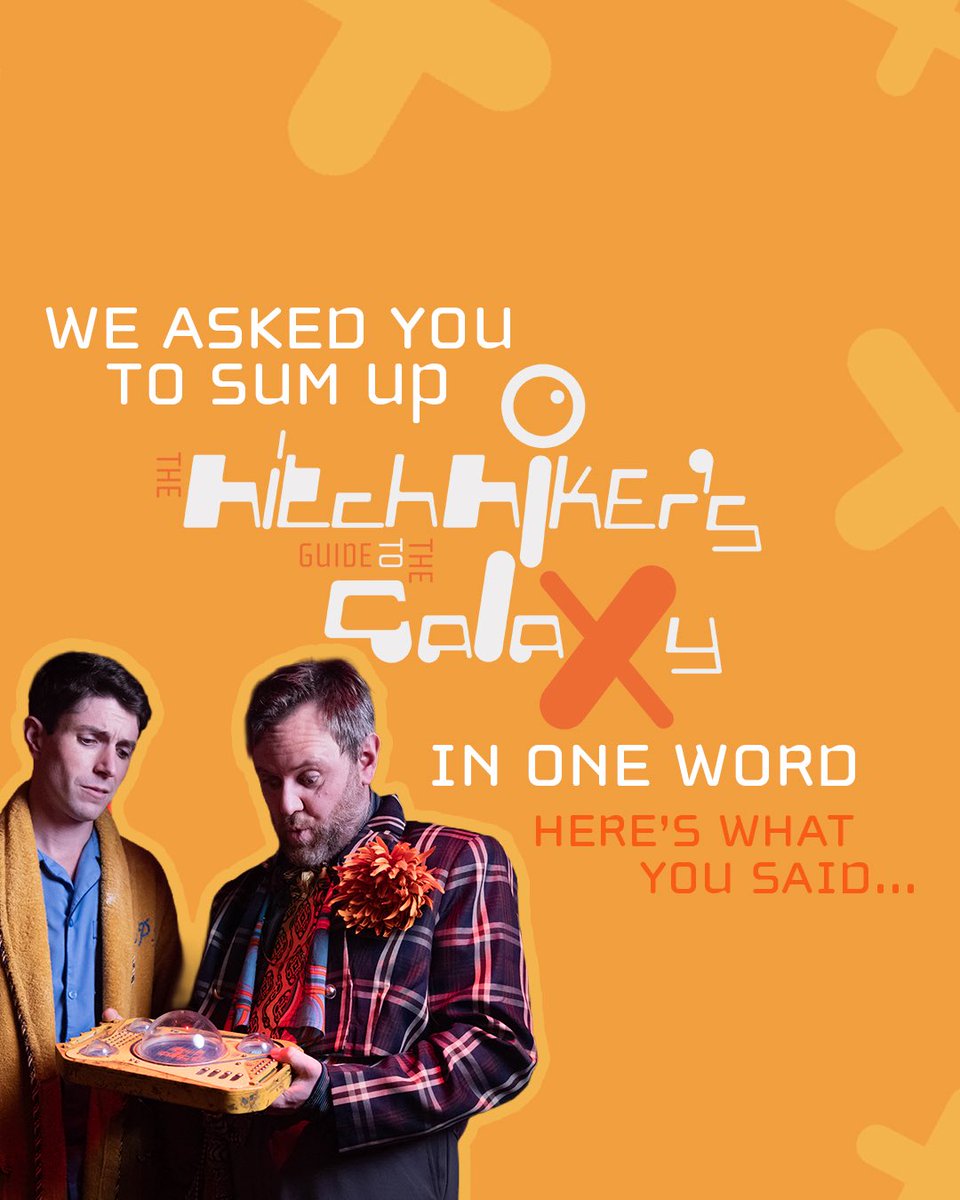 The Hitchhiker’s Guide To The Galaxy Live tweet media