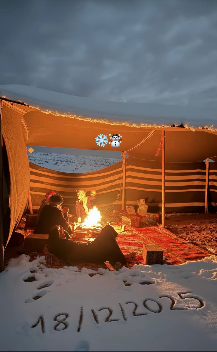 iNa9eir's tweet image. التقاطه تاريخيه للثلج