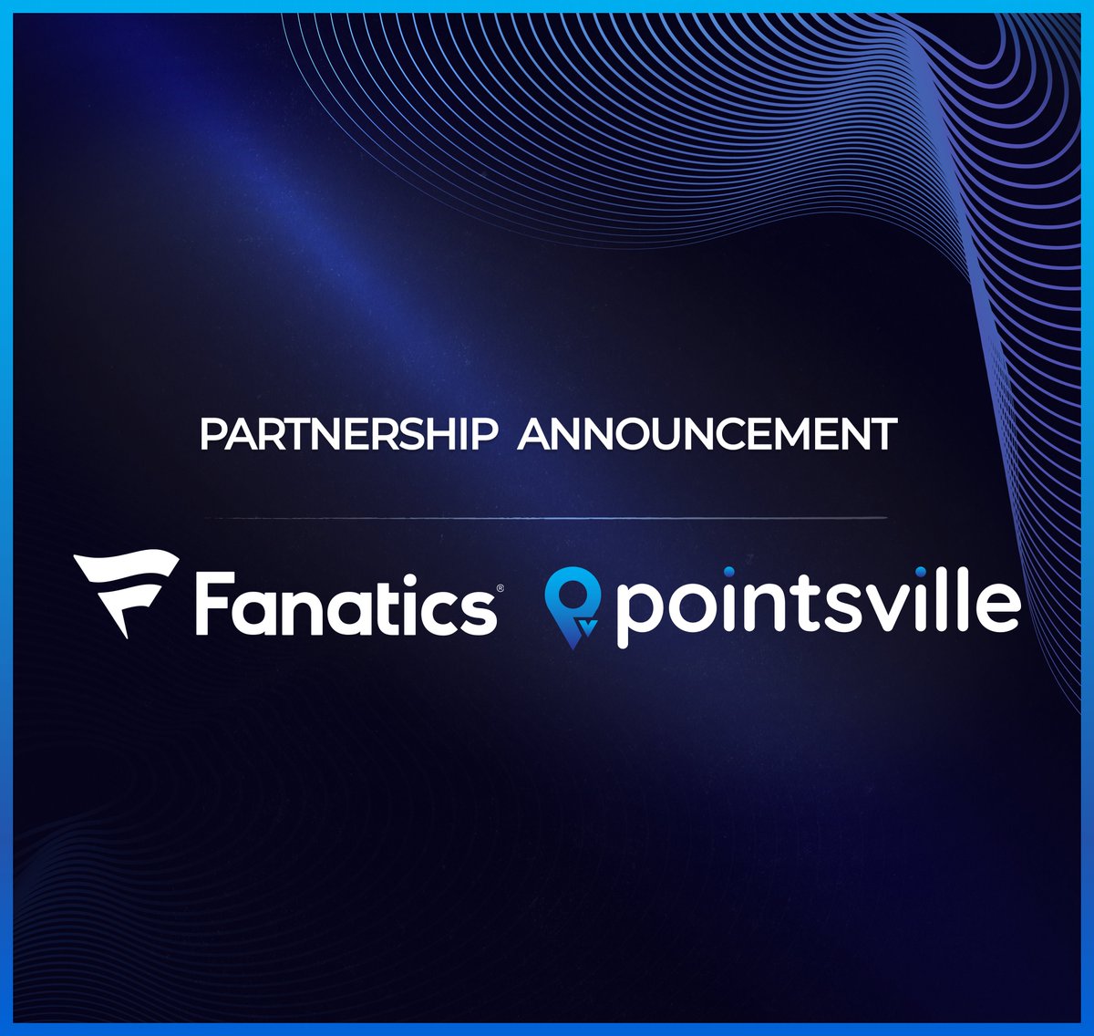 We are excited to announce that Pointsville is now the infrastructure partner for <a href="/Fanatics/">Fanatics</a> to expand FanCash distribution. Millions of fans use FanCash for gear, collectibles, tickets, bonus bets, and one-of-a-kind experiences. We're making it more accessible for organizations