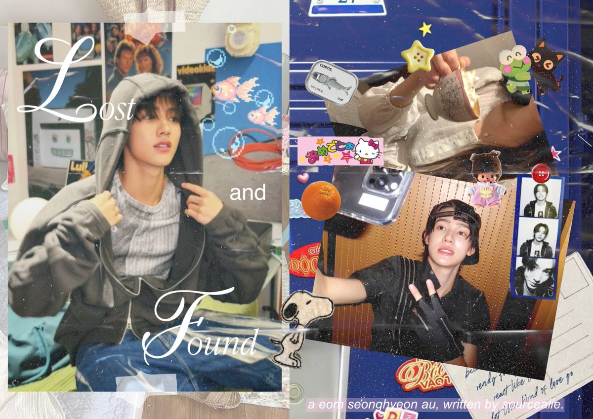 sourcealie's tweet image. lost and found, a eom seonghyeon au.
