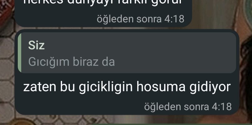 Sonunda istediğim iltifatları edebilen biri södldösmçfmsçxmcç