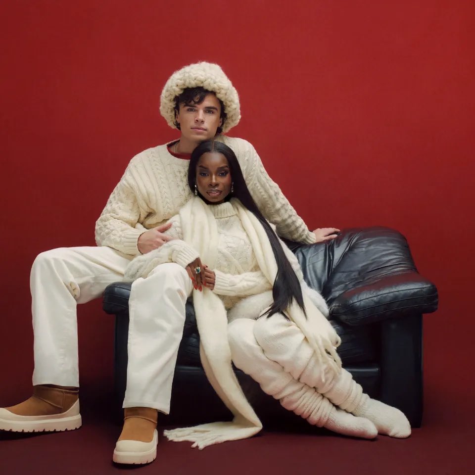 PopBase's tweet image. Olandria Carthen and Nic Vasteenberghe stun for Glamour Magazine.