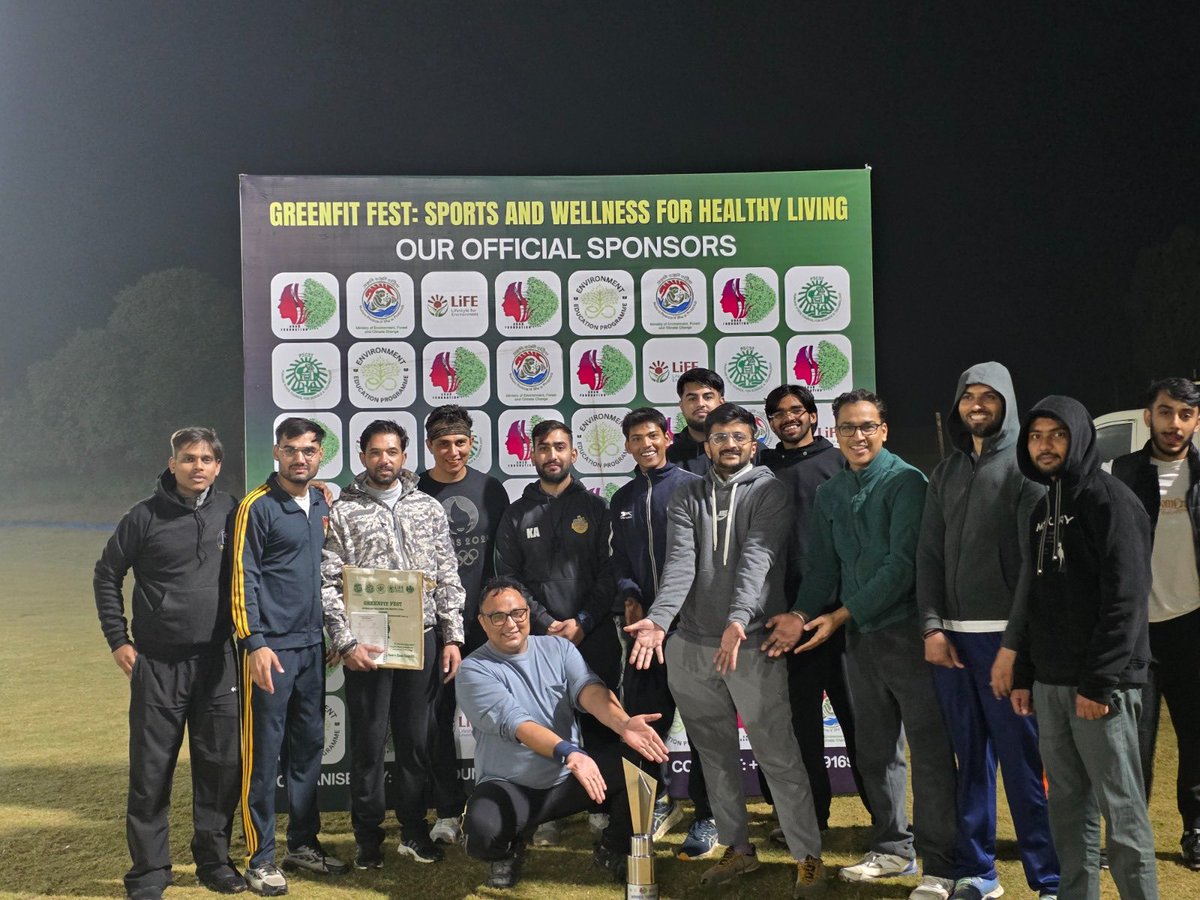 AdahFoundation's tweet photo. Greenfit Fest – Sports &amp; Wellness for Healthy Living

Mansa Rhinos  vs Mohali Tigers 

Players from diverse backgrounds—shooters, college students &amp; govt dptmnts—came together to promote fitness, unity, and sustainability. @PSCST_GoP @moefcc

#GreenfitFest #MissionLiFE #ProPlanet https://t.co/xnBSHUX4pm