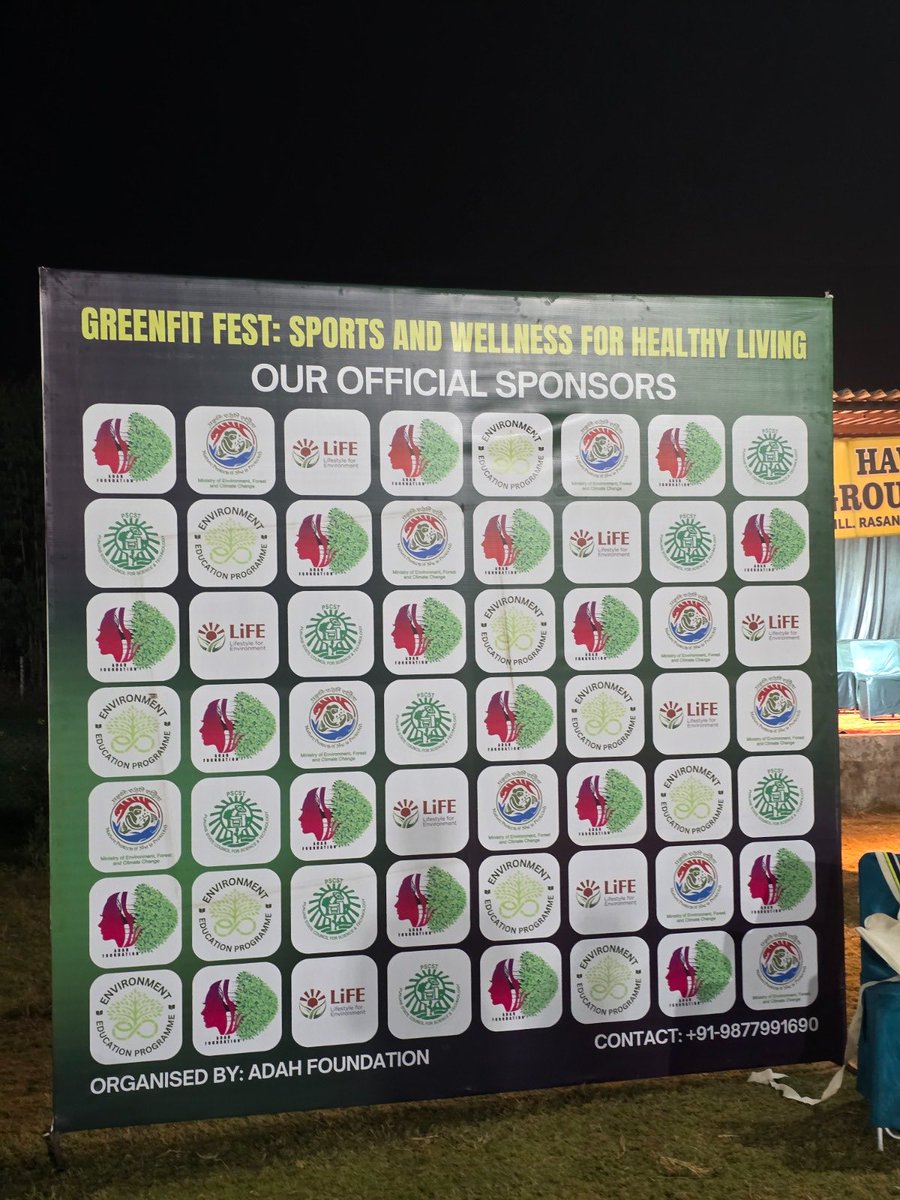 AdahFoundation's tweet photo. Adah Foundation successfully organised the 1st Greenfit Fest under the #EnvironmentEducationProgram of @moefcc, in partnership with @PSCST_GoP 

📍 Hawk Cricket Ground, Rasanheri
👥 30 participants

#ProPlanet #MissionLiFE #ChooseLife #LifestyleForEnvironment #AdahFoundation https://t.co/8Tz89WX7Pq