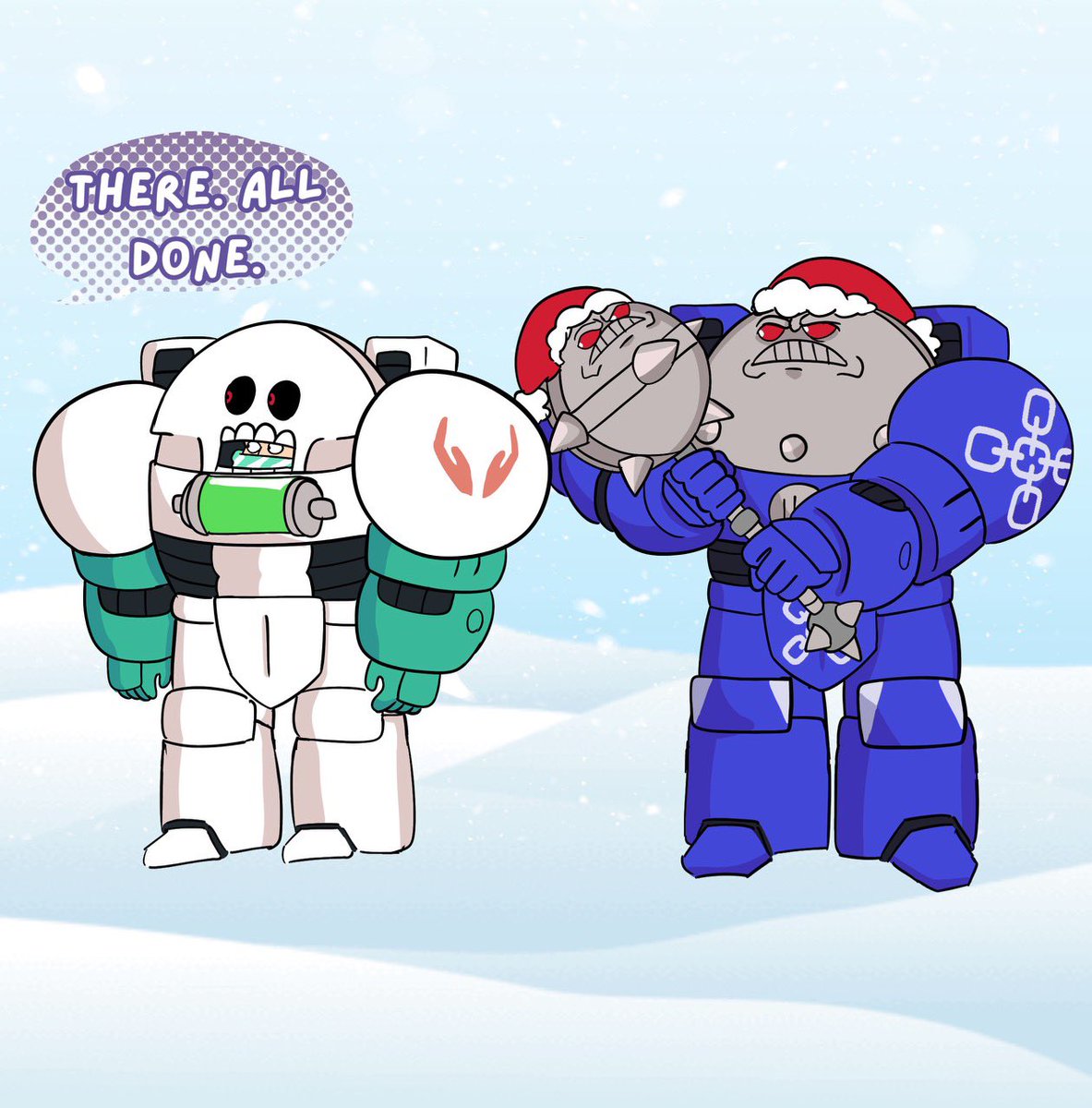 nuttynimrod's tweet photo. KINGSMAS COMIC https://t.co/PVtuStv0zr