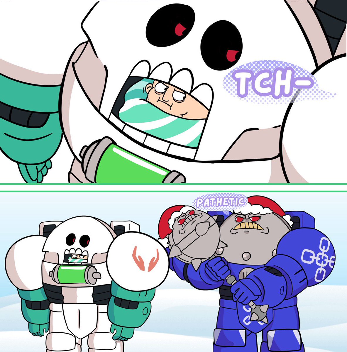 nuttynimrod's tweet photo. KINGSMAS COMIC https://t.co/PVtuStv0zr