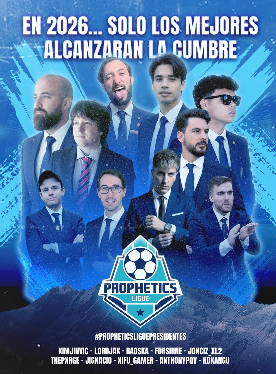 Estais preparados para lo que se viene? En 2026 se viene algo increible!

#Proheticsliguepresidentes #FC26 #TwitchES