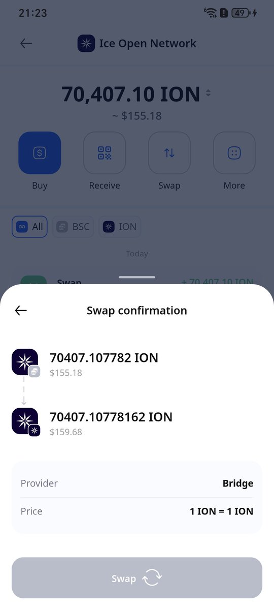 wangman24680571's tweet photo. @ice_blockchain @BSCNews 为什么不能兑换 https://t.co/CV42inbtIM