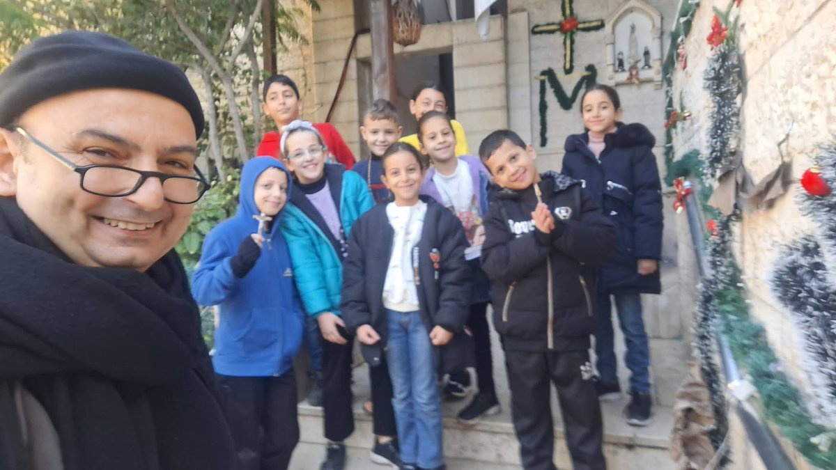 PGabRomanelli's tweet image. Muy buenos días desde la única parroquia católica de Gaza. 🙏