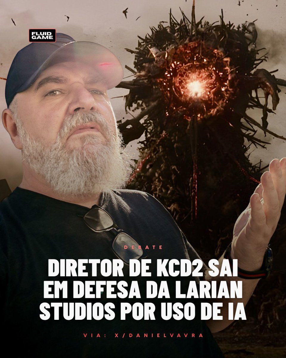 Daniel Vávra criticou a onda de reclamações em torno da Larian Studios por dizer que consulta IA para criação dos seus jogos.

"Essa história em torno da IA é a mesma de quando as pessoas destruíram máquinas a vapor no século 19. A Larian disse que está fazendo algo que todo