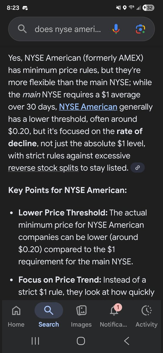 Youngsie751023's tweet photo. @ericjackson Obviously ppl are having a hard with attention to detail. NYSE American! https://t.co/v9WeYnwFr2