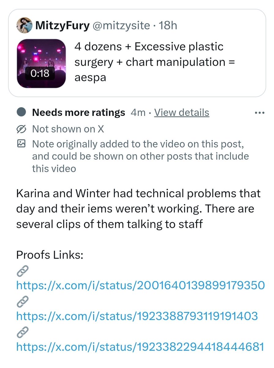 winterfuyu0101's tweet photo. 📢 🆕️ COMMUNITY NOTE 

Please rate this and the other one too! Thank you 😊 🫡, also don't forget to report the post and the accounts aswell!! 

🔗https://t.co/oIRsUD5bGr https://t.co/rX2874gXFm