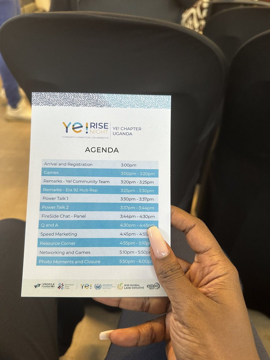 Happening now:

The #YeRiseNight by <a href="/YeUganda/">Ye! Community Uganda</a> is on!! Can’t wait to learn from the amazing people here!

#YeUganda #Soil2Sustenace