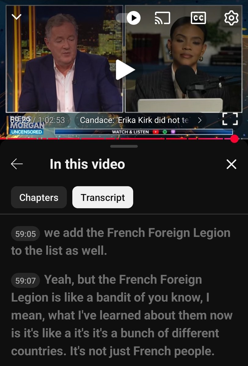 Candace Owens has just worked out that the French Foreign Legion shockingly...... 

has non French members.

That's the whole point of a foreign legion. It's formed from foreign recruits.

That's why they have been world famous for almost two centuries.