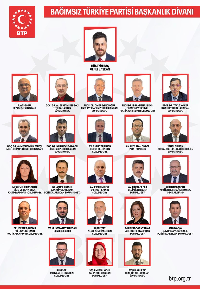 9. Olağan Büyük Kongremizi yoğun bir katılımla ve büyük bir coşkuyla gerçekleştirdik. 
Artık yeni bir döneme girdik. Bu yeni dönem inanıyorum ki çok başarılı ve verimli geçecektir. Önümüzdeki süreçte başkanlık divanımız aşağıdaki gibidir. 
Vatana ve millete hayırlı olsun.