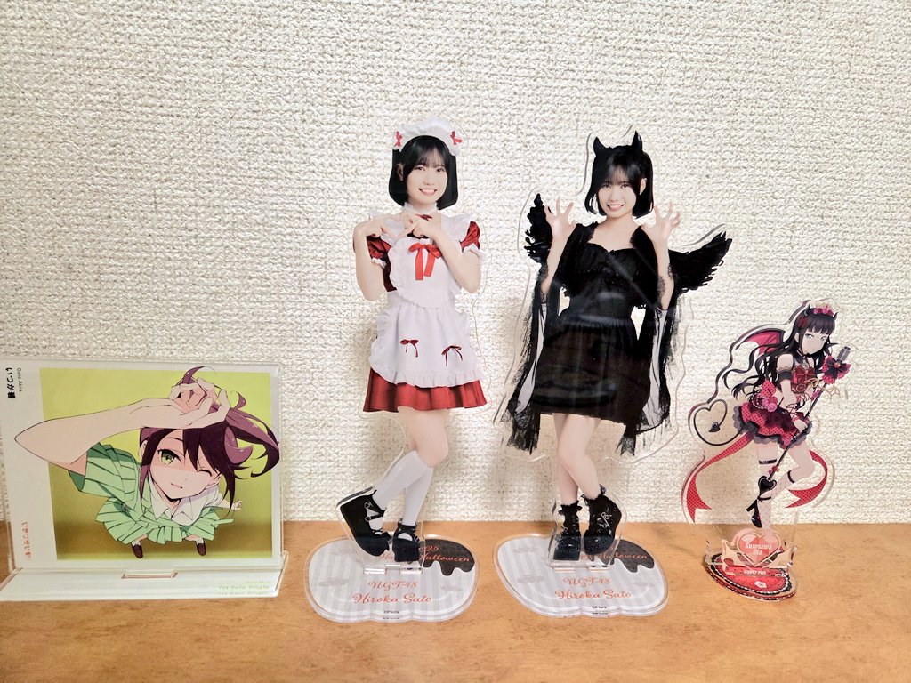 BIGアクスタpart2届いた！ メイドさんも可愛い✨️ #佐藤広花 #NGT48