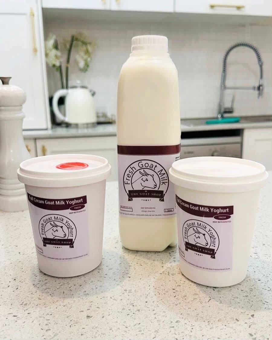 Meet Lufuno Netshipale, an entrepreneur and livestock farmer. She produces fresh goat milk, yogurts, meat, and cheese straight from her farm.🙏🏾

☎️~ 067 036 8330