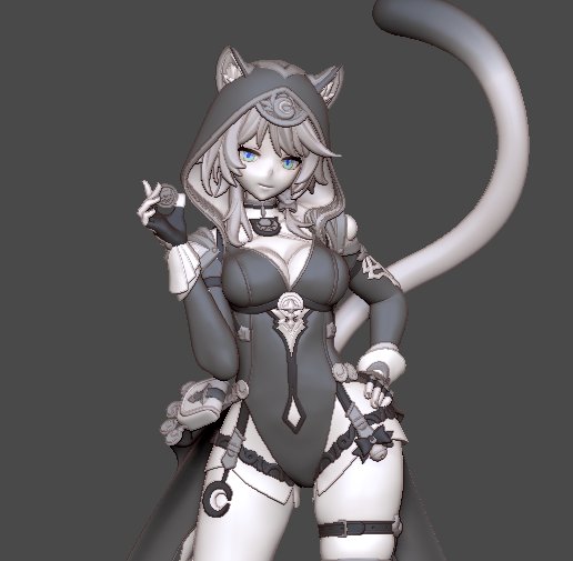 ワンフェス用に作ってるスタレのサフェル、ようやくできてきた