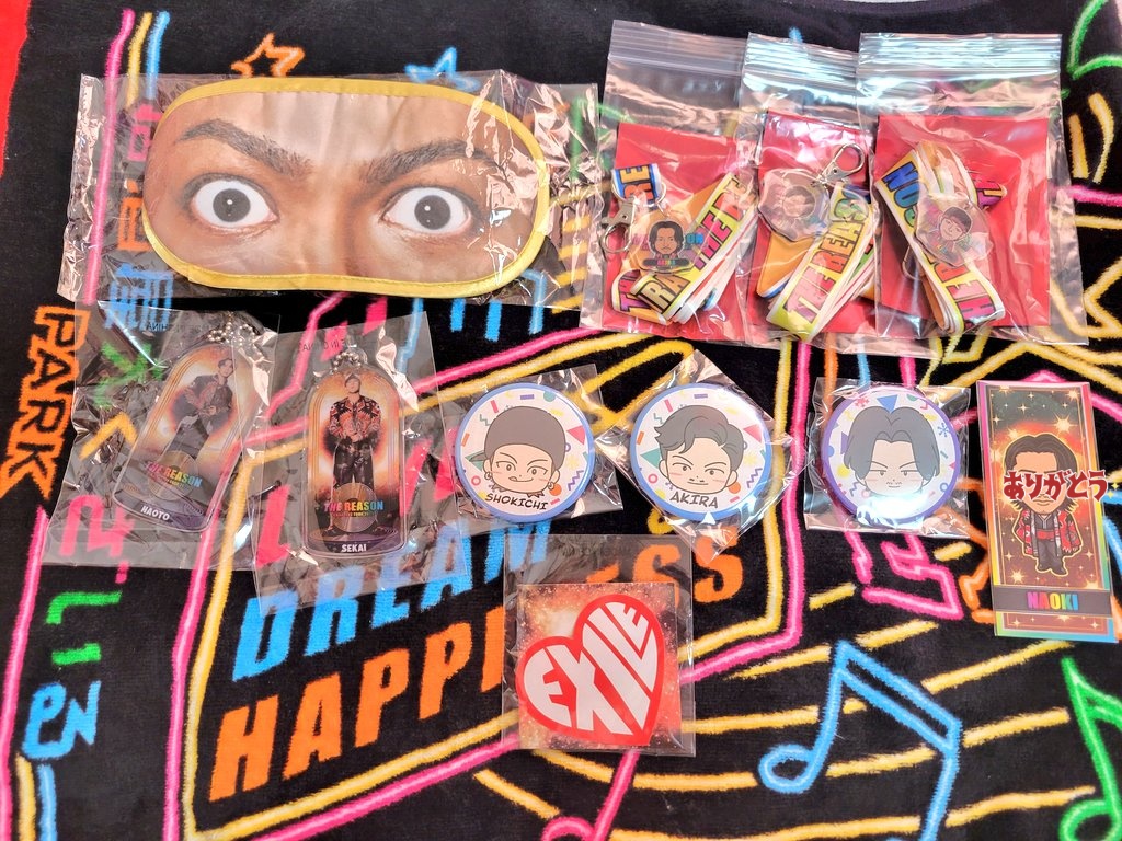 EXILE カプセル ガチャ 交換

譲 NAOTO TETSUYA NESMITH ケンチ 巾着

求 EX PARTY→TAKAHIRO
     Reason→アイマスクTAKAHIRO
クリアチャームTAKAHIRO SHOKICHI
    ものにより定価お譲り可

12/27.28 EXILE 名古屋 現地 手渡し