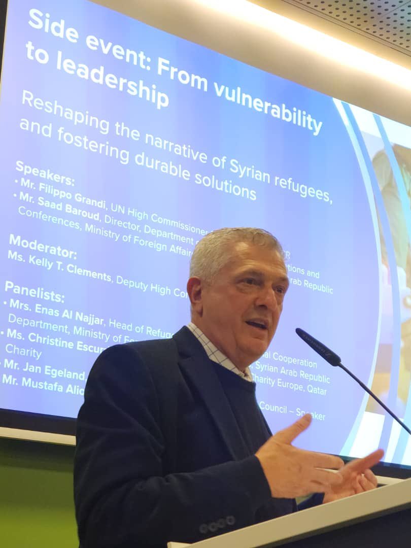 Great to see such strong participation at yesterday’s Side Event on Syria during the Global Refugee Forum.

The discussion highlighted two key points:

✅ The invaluable contributions of refugees to their host communities

✅ The urgent need for increased international