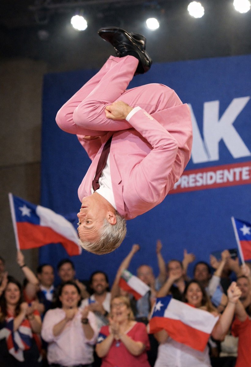 Empezamos !!!!! 

#VolteretasDeKast 
#NoFueConMiVoto
#KastEsUnPeligroParaChile 
#KastNoEsMiPresidente