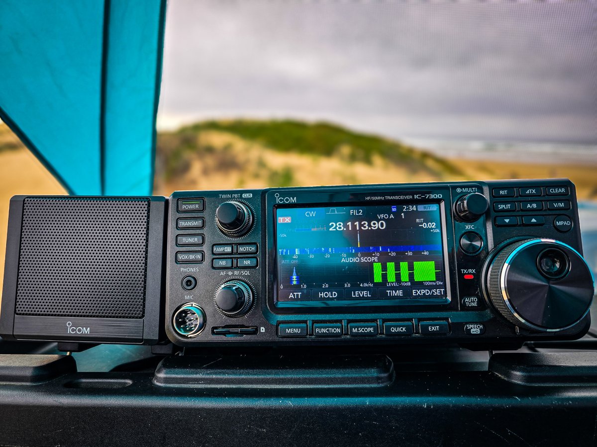 🤜Parks-to-Radiosport isn’t nostalgia. It’s escape with intent.

For one contest window, Pismo State Beach became something else entirely. The modern world faded. Notifications died. Time slowed. In its place: wind, sand, and a radio pulling signals out of the sky.

An Icom