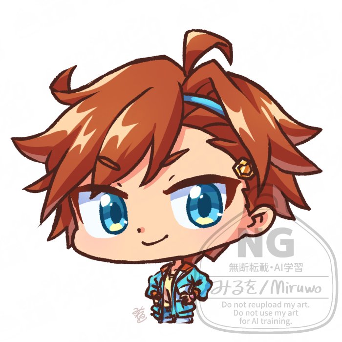 こちらは娘<a href="/Miruwowowo/">みるを（Miruwo）</a>が数年前にアラセくん、ヒサキちゃんに続いて描いていた、イブキちゃんのイラストです
娘が「お母さんのシナリオを読んだら、イブキちゃんを仕上げたくなった」と言って、イブキちゃんを仕上げてくれました
#メダロットS