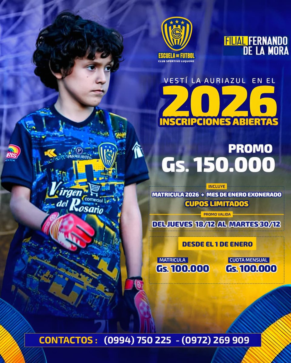 Para la ciudad de Fernando de la Mora!