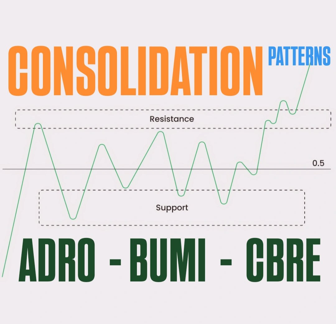 andri_zakarias's tweet image. ⚠️ 3 SAHAM DALAM POLA CONSOLIDATION SEPEKAN INI!

1️⃣ ADRO

2️⃣ BUMI

3️⃣ CBRE

#ctasaham
#saham
#idx
#trending
#consolidation
#ADRO
#BUMI
#CBRE
#RLCO
#SUPA
#Dividen
#valuation
#BAKRIE
#tradingsaham
#trading
#trader
#investor
#astrocyclectasaham
#AstrocycleBUMI
#elliottwavectasaham
