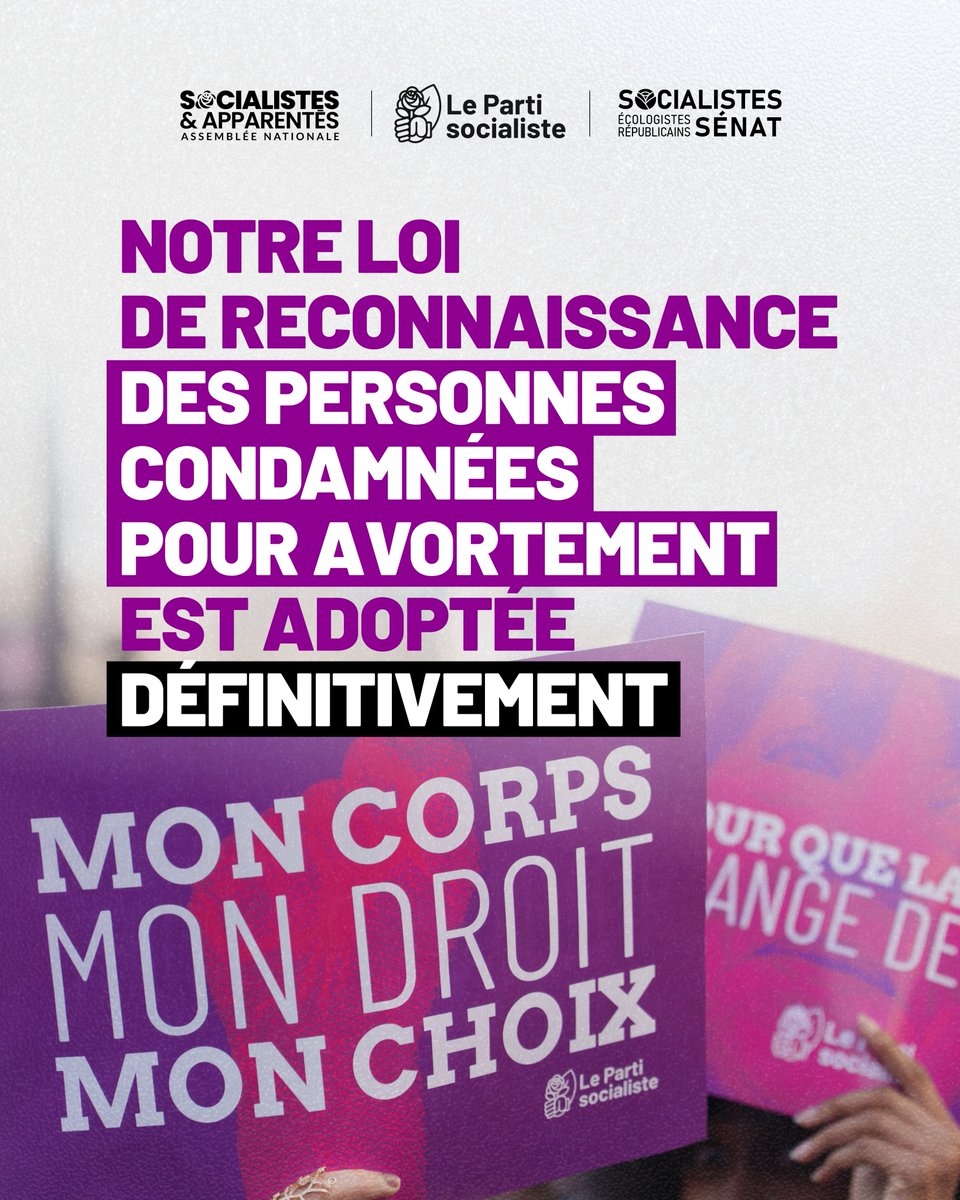 Députés Socialistes et apparentés tweet media