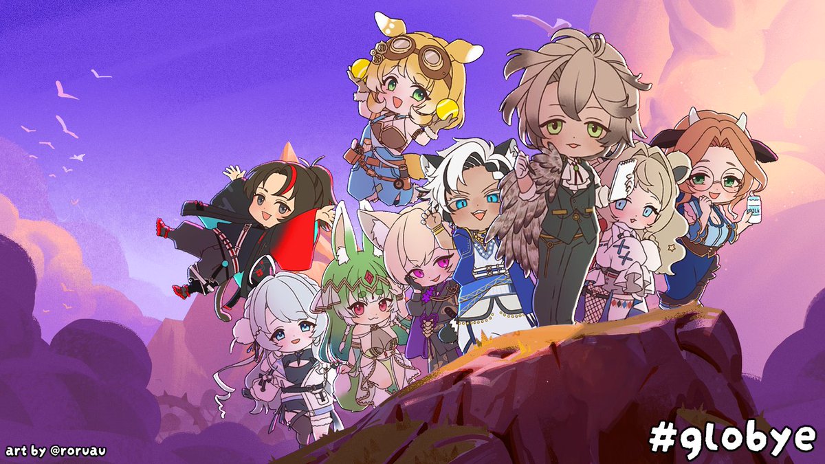 globiesocial's tweet photo. Farewell, but not goodbye. 

Our talents are saying one last farewell to being part of globie. Please come and join them on their channels. 

Friday 19 December 2025 
GMT: 18:00
EST: 13:00
JST: 03:00 (20th Dec)

#globye https://t.co/LxLgXRK1HF