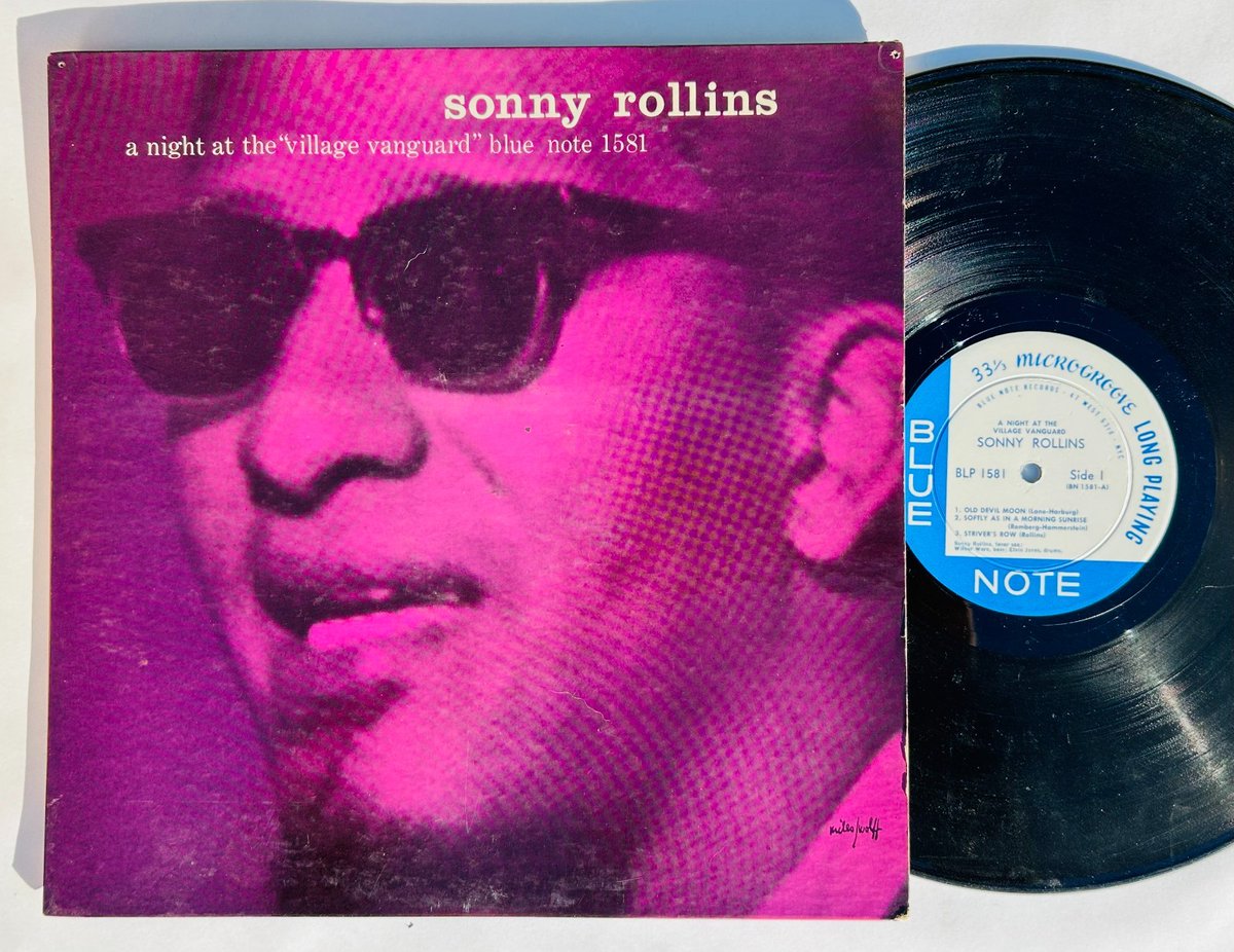 Sonny Rollins A Night at the Village Vanguard Blue Note BLP 1581
