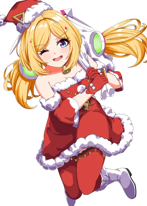アキロゼサンタさん #アロ絵