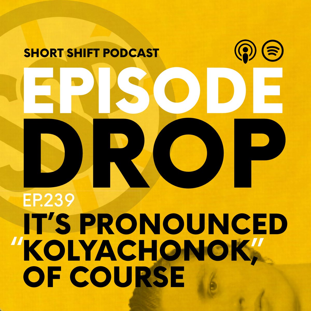 shortshiftpod's tweet image. EPISODE DROP: This week is a very special episode where for 1 hour and 31 minutes we try to pronounce the name of our new Belarusian acquisition. GET IN.

🟢 open.spotify.com/episode/0rLhhr…
🍏 podcasts.apple.com/us/podcast/the…