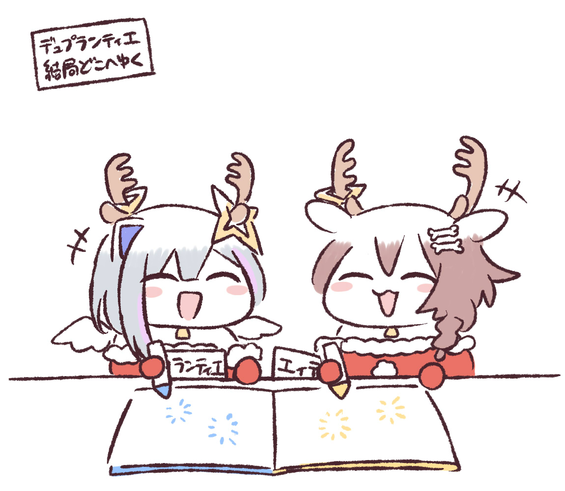 cyan_teacha's tweet photo. 一緒に楽しく絵本を完成させるかなころ
#かなころ 
#できたてころね 
#かなたーと https://t.co/okIuS9614y