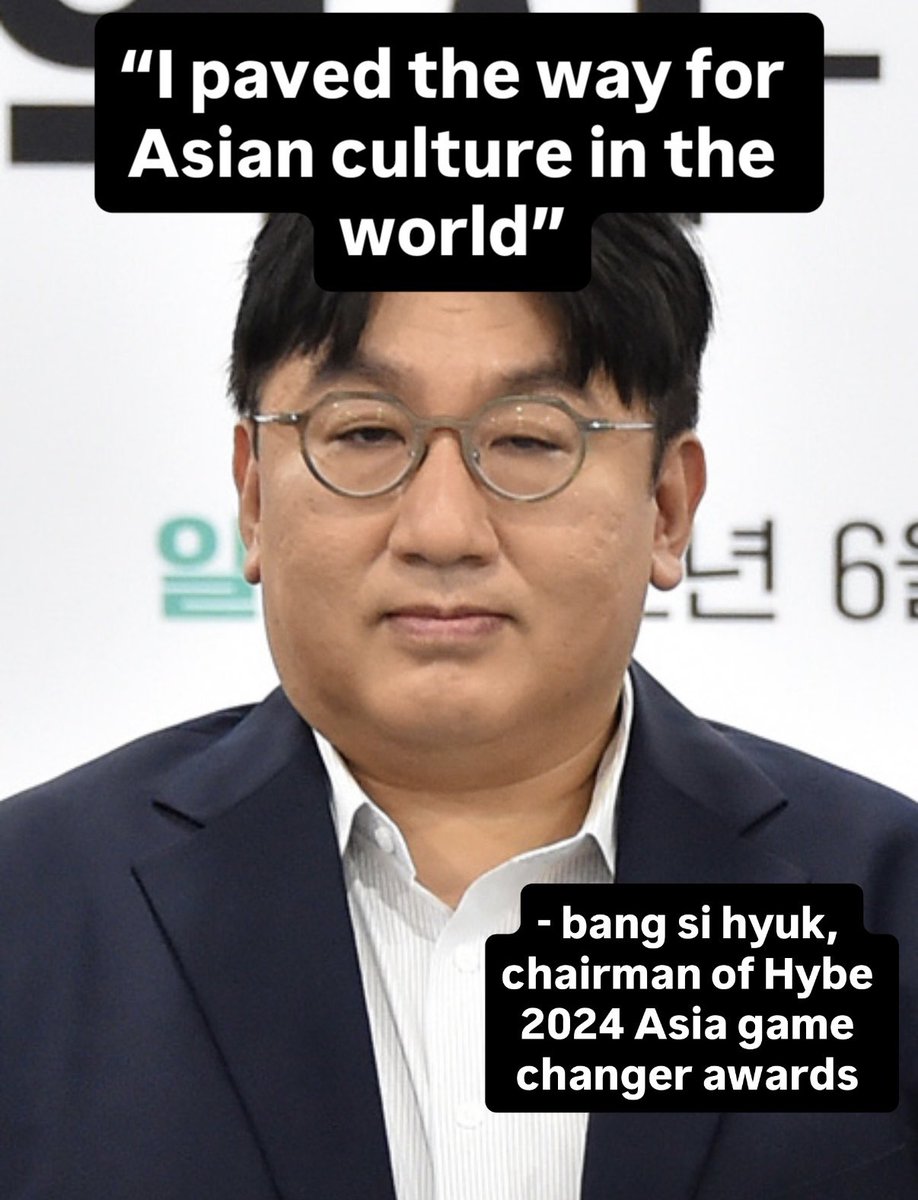 soyamoyas's tweet photo. It was reported today that Bang si Hyuk blocked newjeans - a girl group from his own company - from submitting for Grammys because he was jealous newjeans isn’t a group he produced https://t.co/8j1zqCupvs