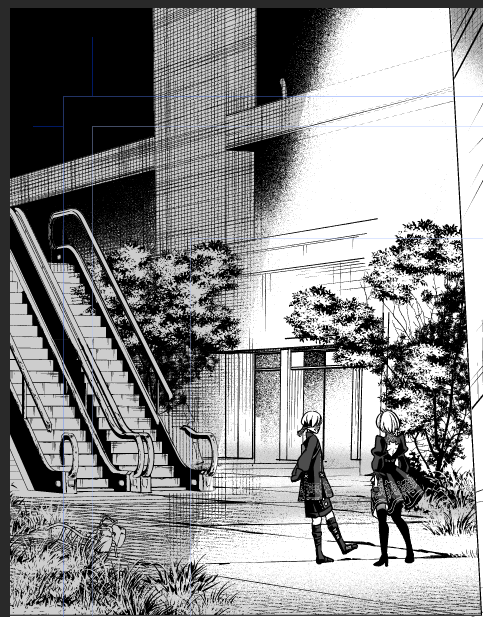 tenta9229's tweet image. ちっさいコマだから潰れるしセリフでほとんど消えるコマシリーズ