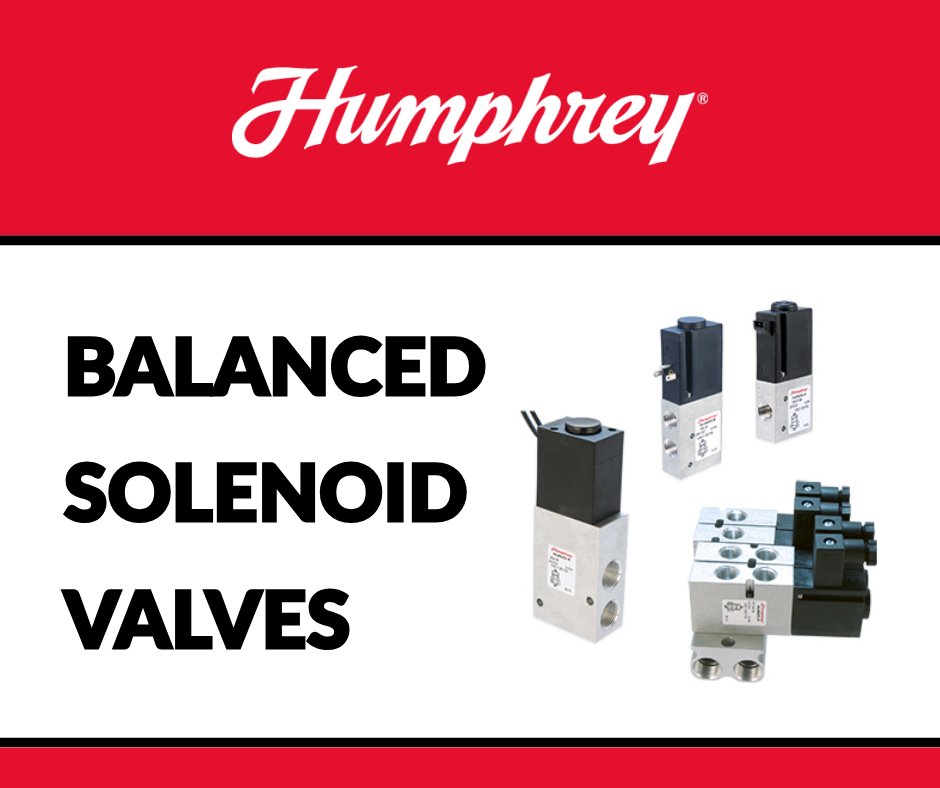 Humphrey’s Balanced Valve Series delivers reliable performance in tough conditions with protection against dust and moisture. With tight sealing, high flow capacity, and multimedia handling, they’re a compact solution for a wide range of pneumatic systems.