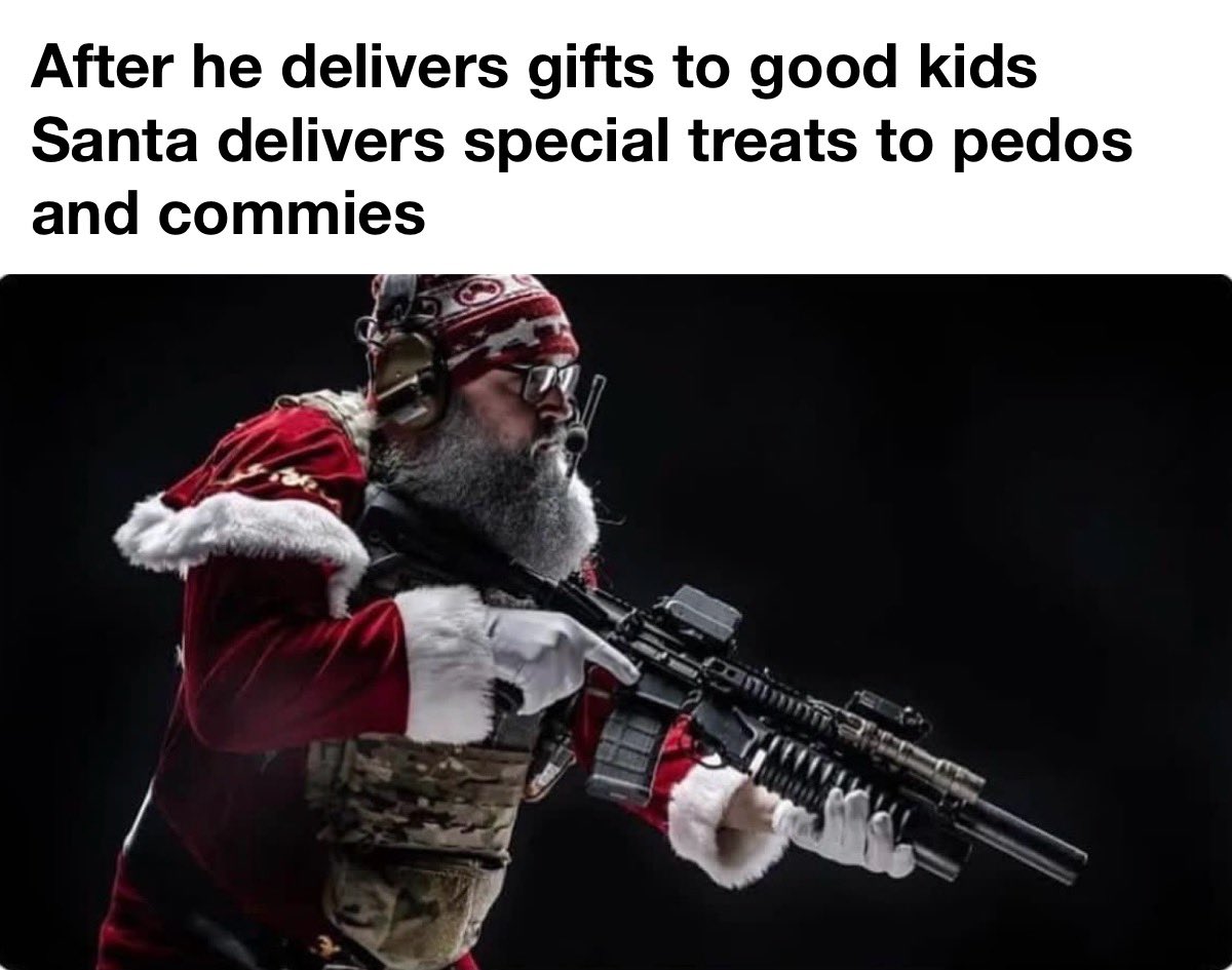 GM, y’all. Lots of people out here deserving throat punches. Go hand em out and spread some Christmas cheer.