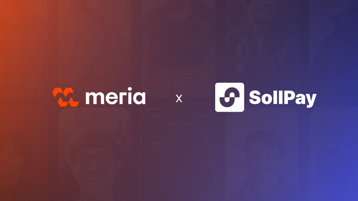 Meria_Finance's tweet image. We are thrilled to announce our new partnership with @SollPayHQ!

SollPay offers a wallet solution built on the Solana blockchain, prioritizing simplicity through a straightforward signup process using either a phone number or an email address.

Their primary promise: Empowering…