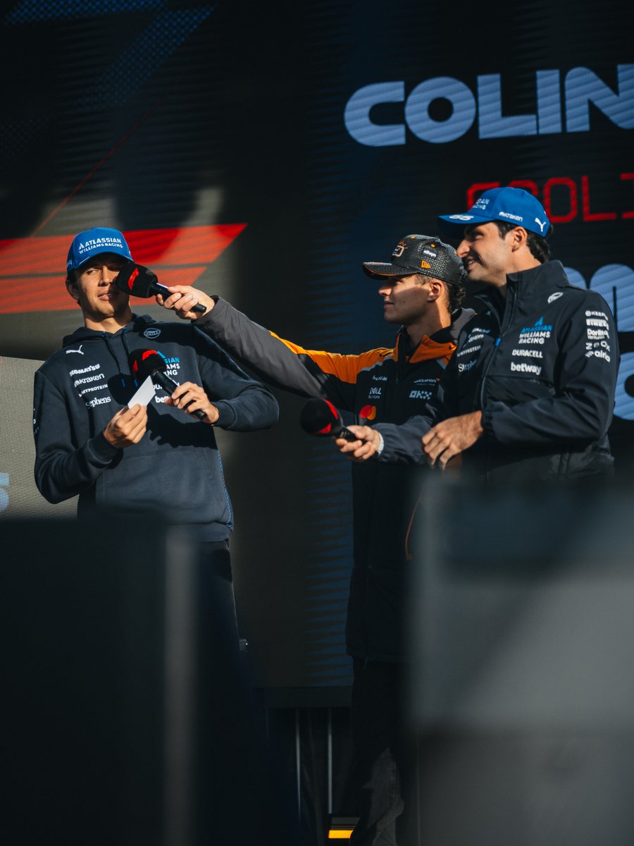 WilliamsF1's tweet image. Fan Forum out of context 🎤😂