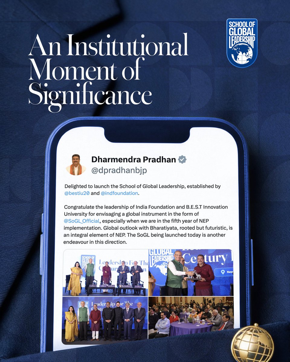 School Of Global Leadership tweet media