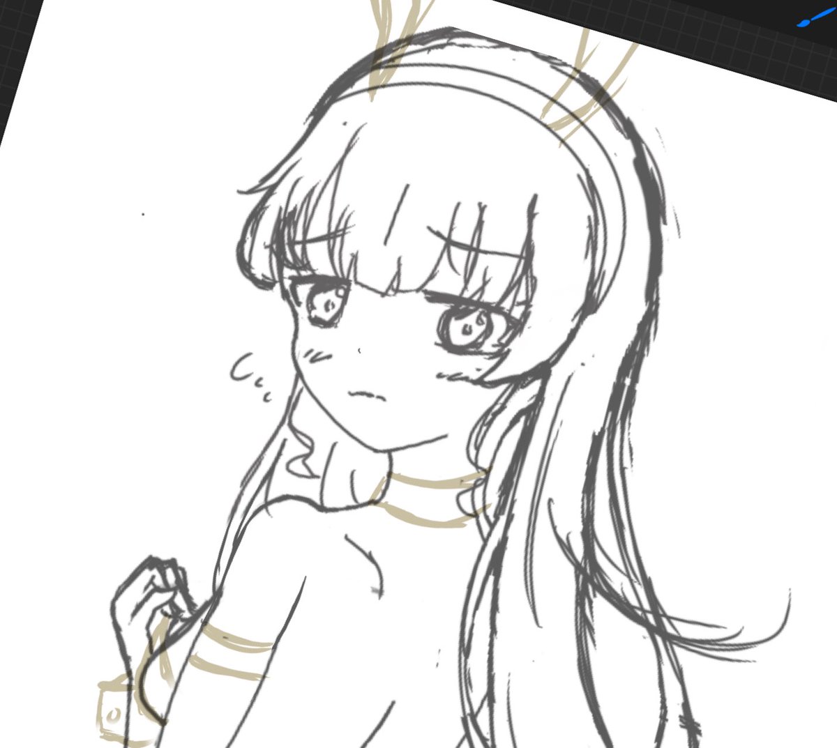 miinyu250924's tweet image. 挑戰沒畫過的服裝